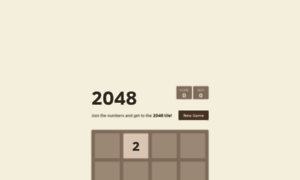 Play2048game.com thumbnail