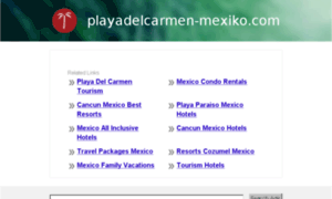 Playadelcarmen-mexiko.com thumbnail