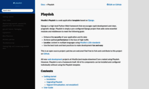 Playdoh.readthedocs.org thumbnail