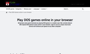 Playdosgames.com thumbnail