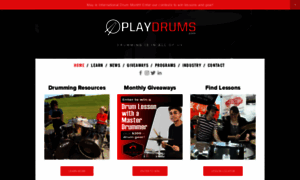 Playdrums.com thumbnail