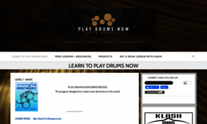 Playdrumsnow.com thumbnail