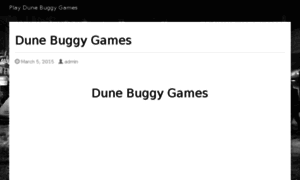 Playdunebuggygame.com thumbnail