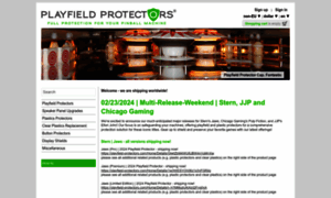 Playfield-protectors.com thumbnail