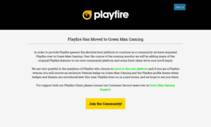 Playfire.zendesk.com thumbnail
