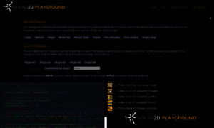 Playground.solar2d.com thumbnail