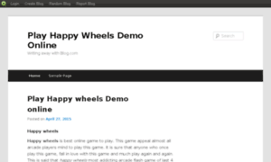 Playhappywheelsdemoonline.blog.com thumbnail