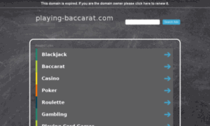 Playing-baccarat.com thumbnail