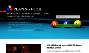 Playing-pool.com thumbnail