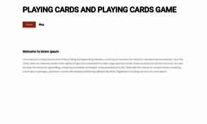 Playingcardsandplayingcardsgame.zohosites.com thumbnail