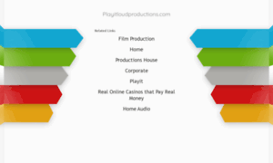Playitloudproductions.com thumbnail