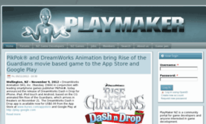 Playmaker.org.nz thumbnail