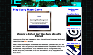 Playscarymazegame.net thumbnail