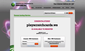 Playscratchcards.ws thumbnail