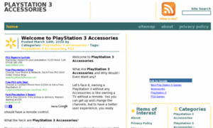 Playstation3accessories.com thumbnail