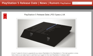 Playstation5release.com thumbnail