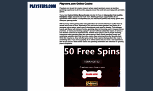 Playsters.com thumbnail