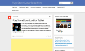 Playstoredownloadfree.info thumbnail