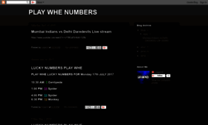 Playwhenumbers.blogspot.com thumbnail