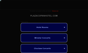 Plazacopanhotel.com thumbnail