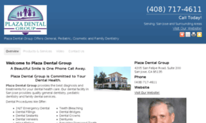 Plazadentalgroupsanjose.com thumbnail