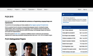 Pldi15.sigplan.org thumbnail