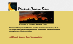 Pleasantdreamsfarm.com thumbnail