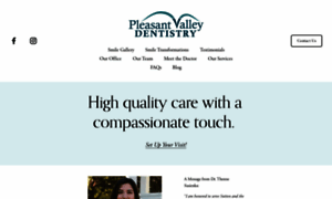 Pleasantvalleydentist.com thumbnail