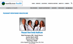 Pleasantviewfamilyhealthcare.com thumbnail