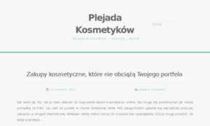 Plejadakosmetykow.pl thumbnail