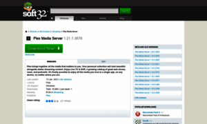 Plex-media-server.soft32.com thumbnail
