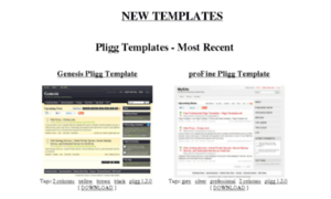 Pligg-templates.net thumbnail