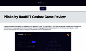 Plinkoroobet.com thumbnail