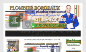 Plombier-bordeaux-plomberie.fr thumbnail