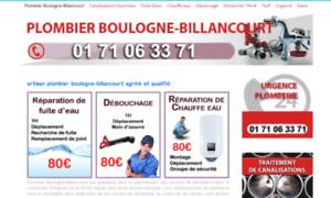 Plombier-boulogne-billancourt-92100.fr thumbnail