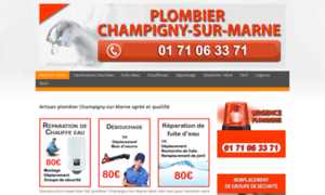 Plombier-champignysurmarne-94500.fr thumbnail