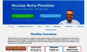 Plombier-lacourneuve.com thumbnail
