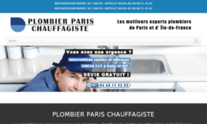 Plombier-paris-chauffagiste.com thumbnail