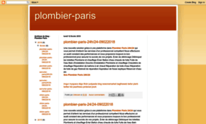 Plombier-paris-urgent.blogspot.com thumbnail