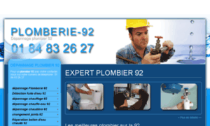 Plombier-plomberie-92.fr thumbnail