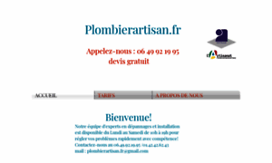 Plombierartisan.fr thumbnail