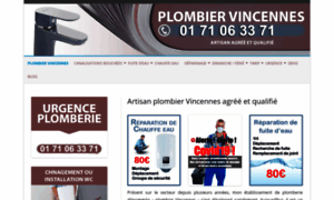 Plombiervincennes-94300.fr thumbnail