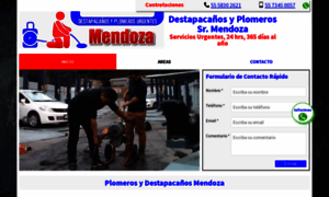 Plomerosydestapacanosmendonza.com.mx thumbnail