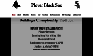 Ploverblacksox.com thumbnail