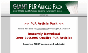 Plr-article-pack.com thumbnail
