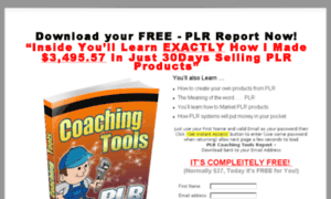 Plr-coaching.com thumbnail