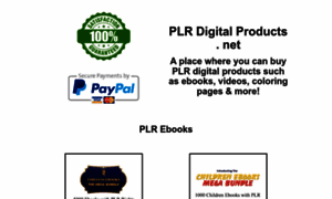 Plrdigitalproducts.net thumbnail