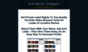 Plrnichesoftware.com thumbnail