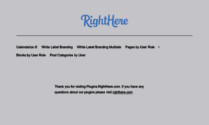 Plugins.righthere.com thumbnail