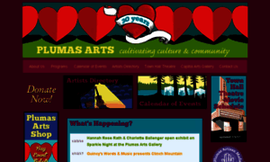 Plumasarts.com thumbnail